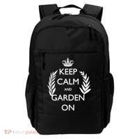 Keep Calm And Garden On Backpack thumb 0