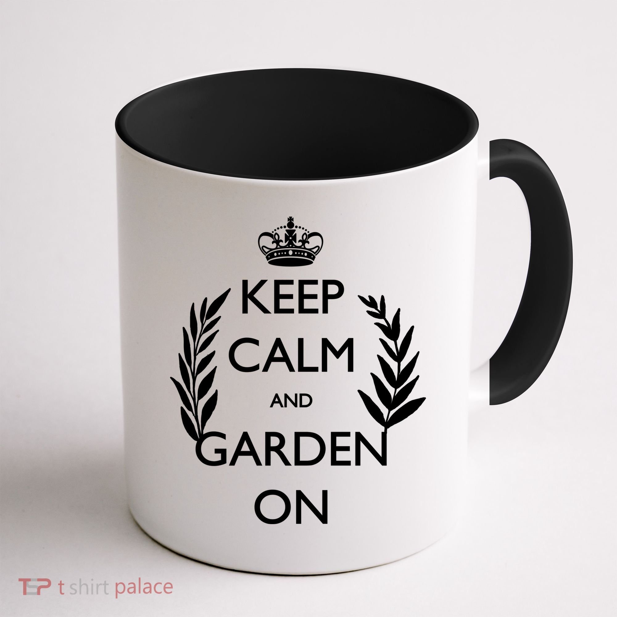 Keep Calm And Garden On Coffee Mug