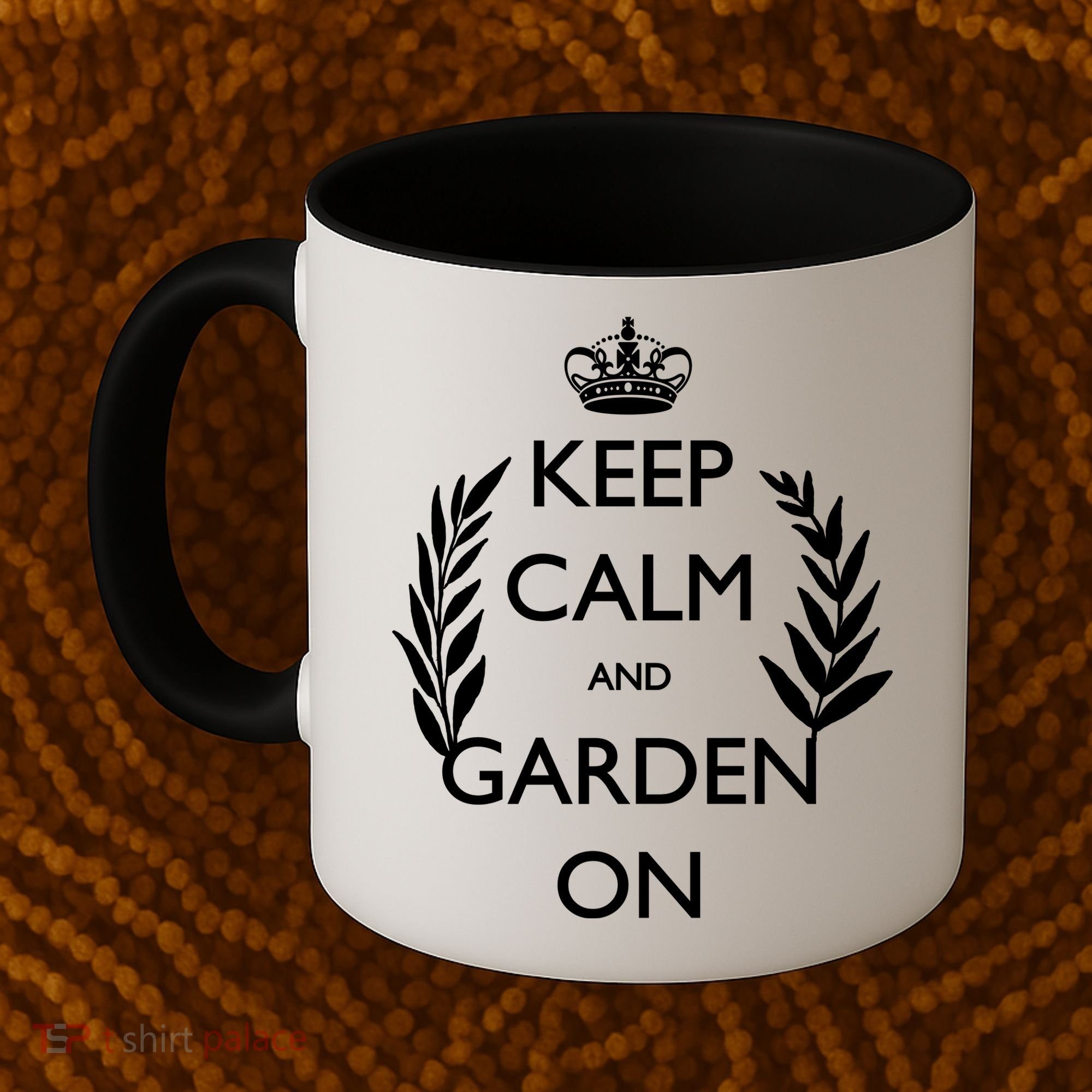 Keep Calm And Garden On Coffee Mug