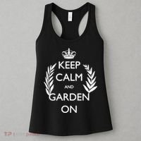 Keep Calm And Garden On Women's Tank Top thumb 3