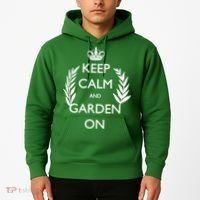 Keep Calm And Garden On Hoodie thumb 2