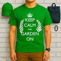 Keep Calm And Garden On T-Shirt thumb 6