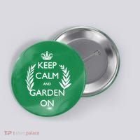 Keep Calm And Garden On Button thumb 0