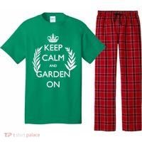 Keep Calm And Garden On Pajama Set thumb 0