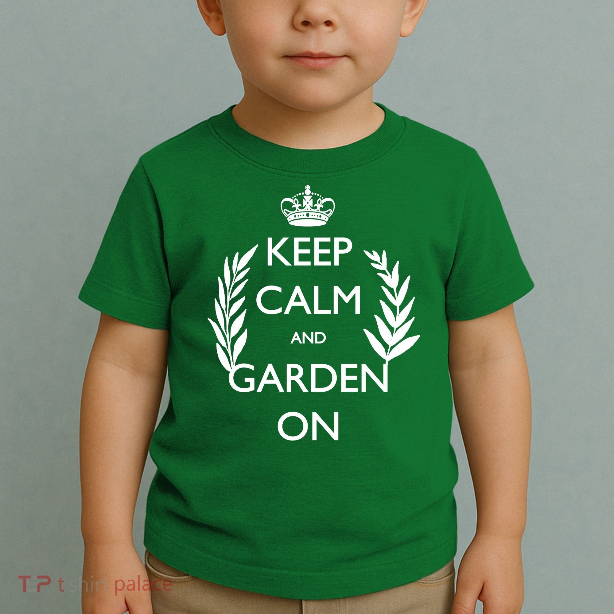 Keep Calm And Garden On Toddler T-Shirt