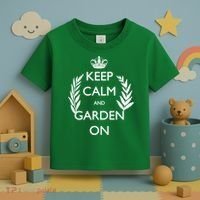Keep Calm And Garden On Toddler T-Shirt thumb 3