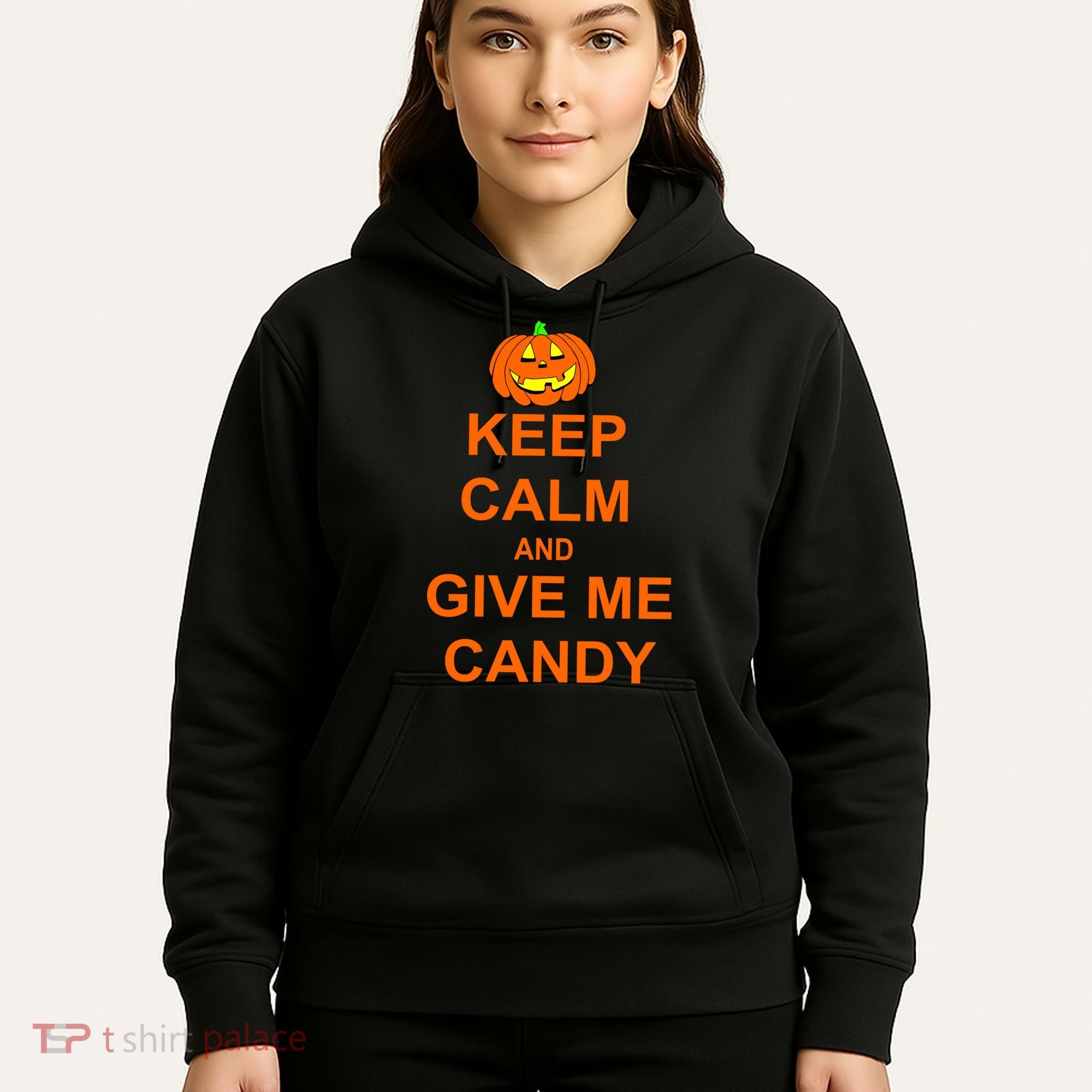 Keep Calm and Give Me Candy Hoodie