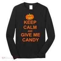Keep Calm and Give Me Candy Long Sleeve Shirt thumb 0