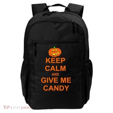 Keep Calm and Give Me Candy Backpack