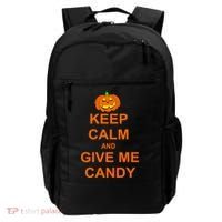 Keep Calm and Give Me Candy Backpack thumb 0