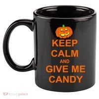 Keep Calm and Give Me Candy 11oz C Handle Ceramic Mug thumb 2