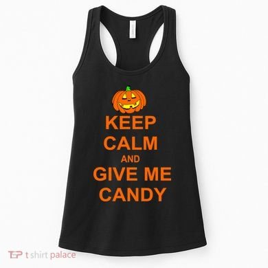 Keep Calm and Give Me Candy Women's Tank Top