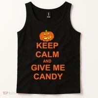 Keep Calm and Give Me Candy Tank Top thumb 2