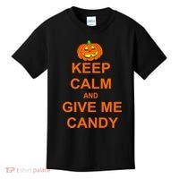Keep Calm and Give Me Candy Kids T-Shirt thumb 0