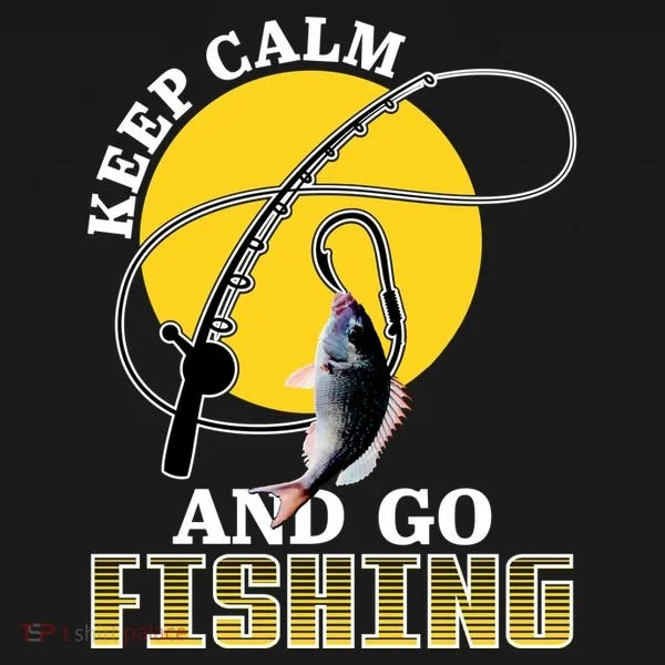 Keep Calm and Go Fishing Bucket Hat