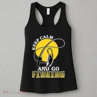 Keep Calm and Go Fishing Women's Tank Top thumb 3