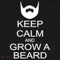 Keep Calm and Grow a Beard Doggie Tank thumb 4