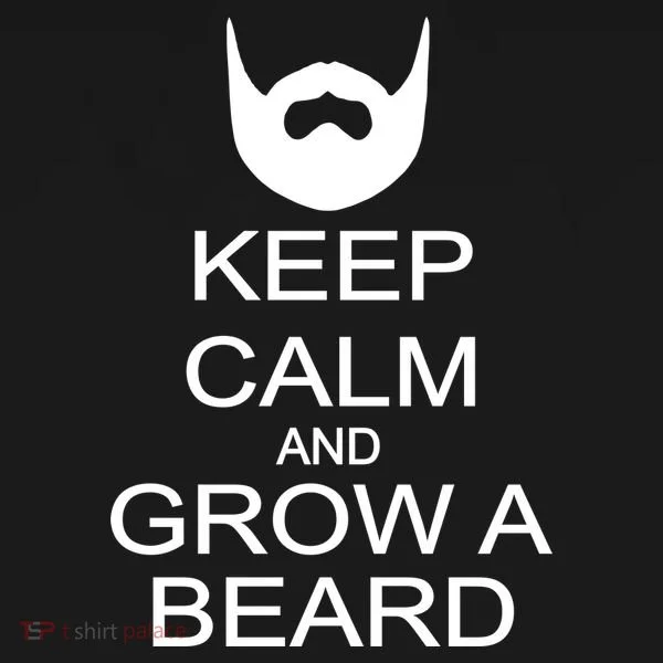Keep Calm and Grow a Beard Doggie Tank