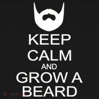 Keep Calm and Grow a Beard Sweatshirt thumb 3