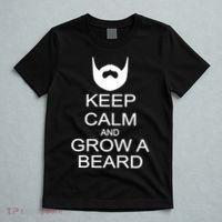 Keep Calm and Grow a Beard T-Shirt thumb 5