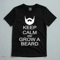 Keep Calm and Grow a Beard T-Shirt thumb 5