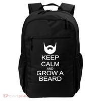 Keep Calm and Grow a Beard Backpack thumb 0