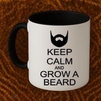Keep Calm and Grow a Beard Coffee Mug thumb 2