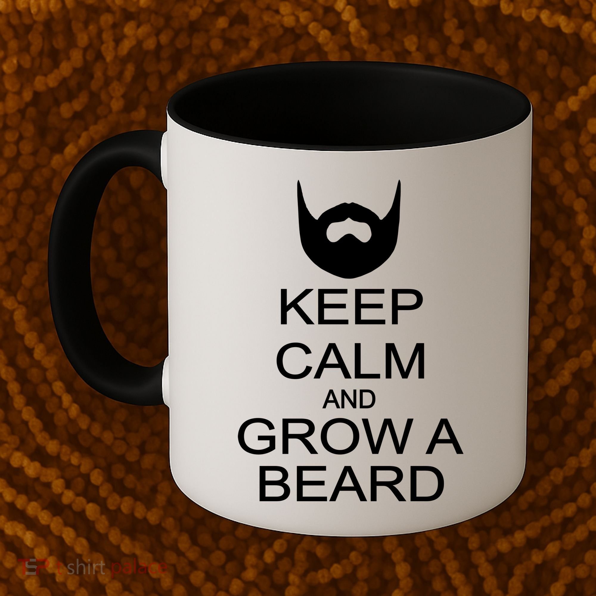 Keep Calm and Grow a Beard Coffee Mug