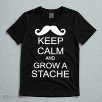 Keep Calm and Grow A Stache T-Shirt thumb 5
