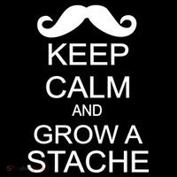 Keep Calm and Grow A Stache T-Shirt thumb 7