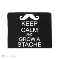 Keep Calm and Grow A Stache Mousepad thumb 0