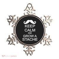 Keep Calm and Grow A Stache Ornament thumb 0