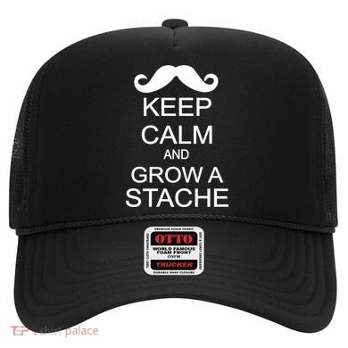Keep Calm and Grow A Stache Hat
