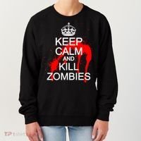 Keep Calm and Kill Zombies Women's Sweatshirt thumb 0