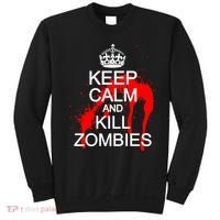 Keep Calm and Kill Zombies Sweatshirt thumb 0