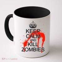 Keep Calm and Kill Zombies Coffee Mug thumb 0