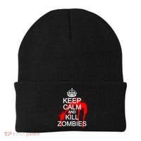 Keep Calm and Kill Zombies Beanie thumb 0