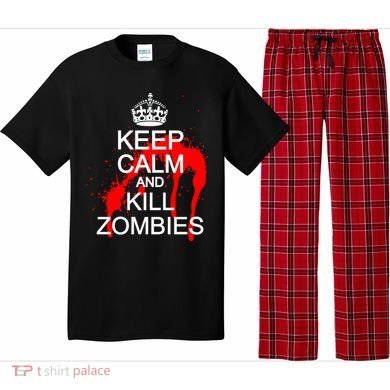 Keep Calm and Kill Zombies Pajama Set
