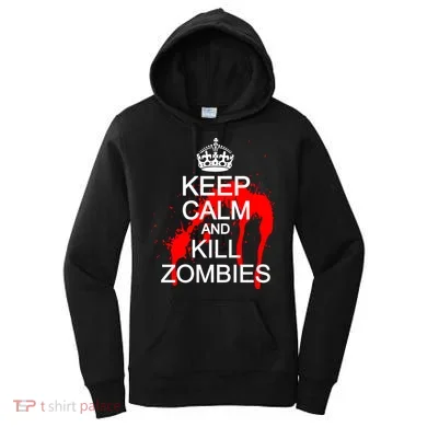Keep Calm and Kill Zombies Women's Hoodie