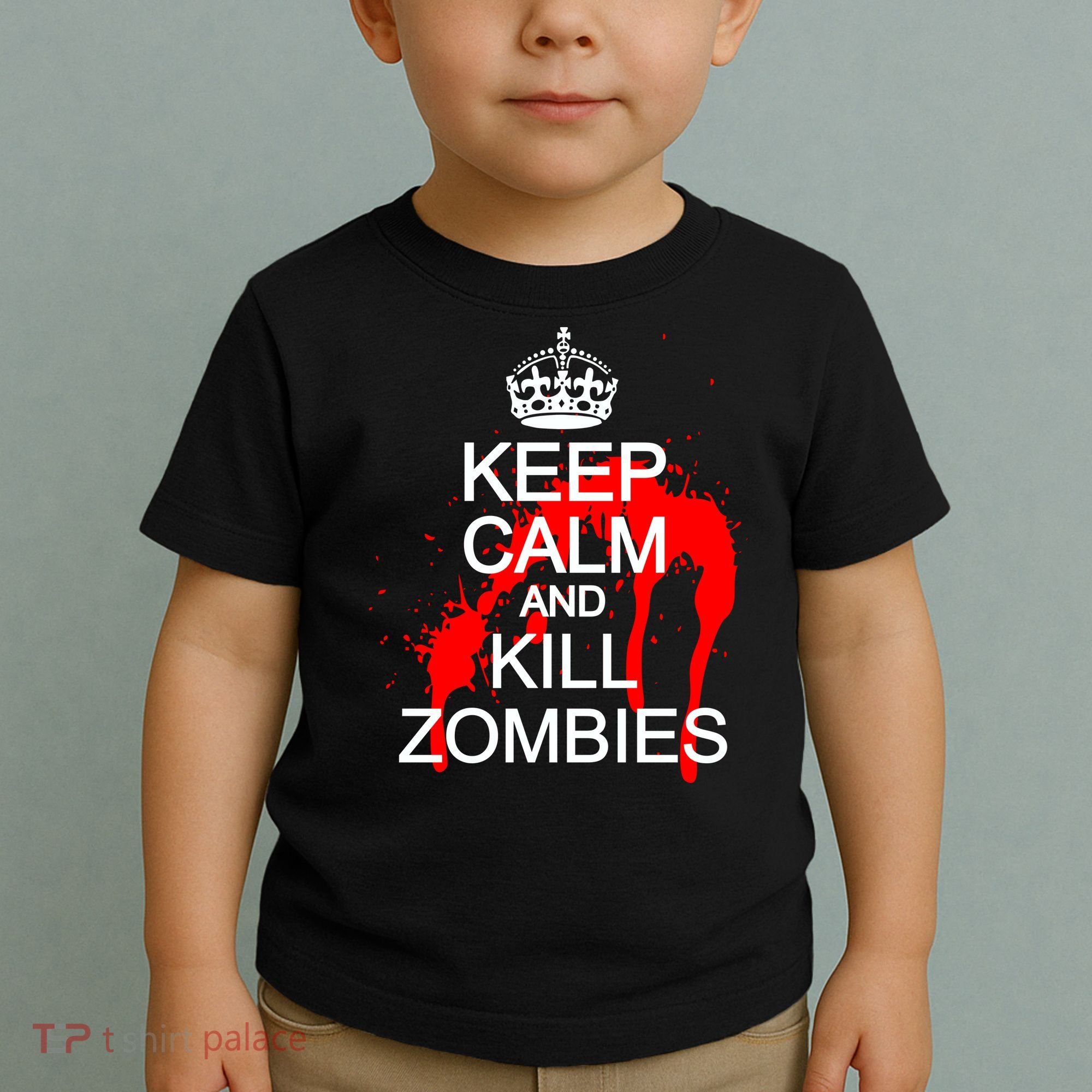 Keep Calm and Kill Zombies Toddler T-Shirt