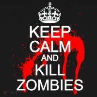 Keep Calm and Kill Zombies Kids Hoodie thumb 5