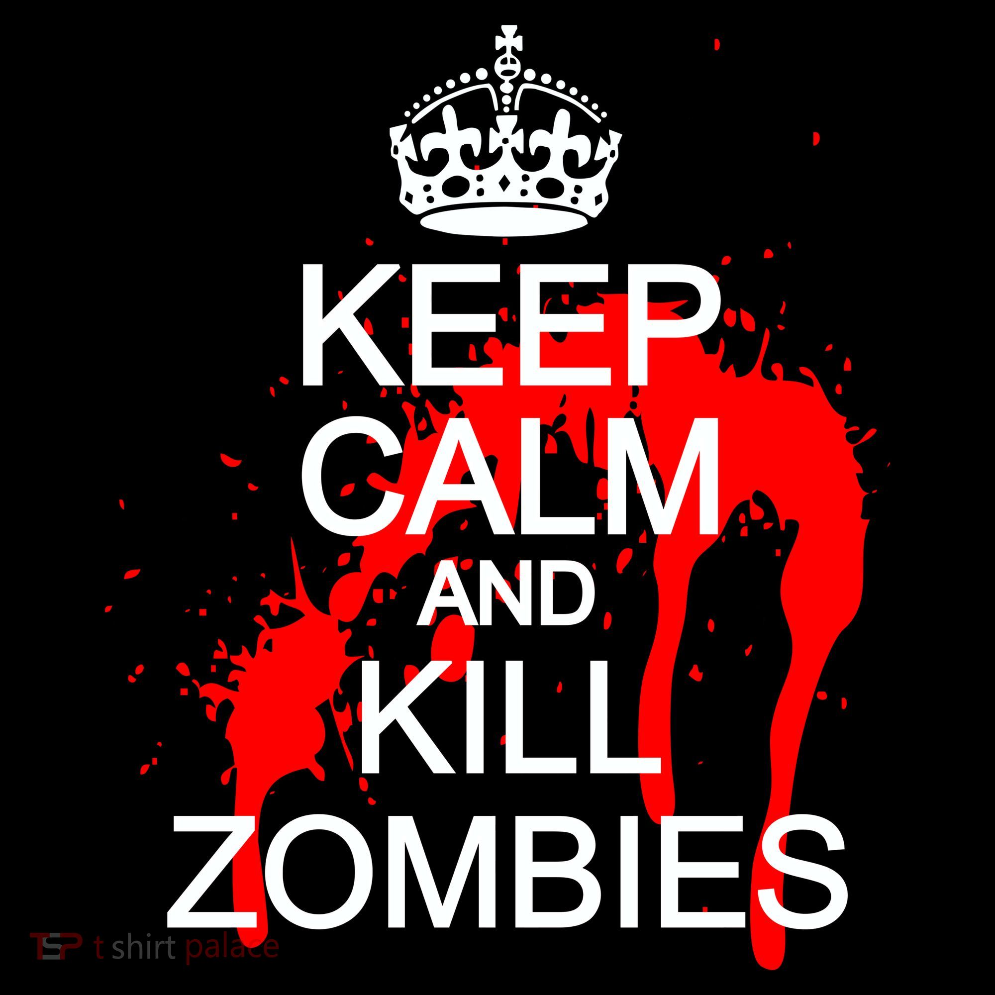 Keep Calm and Kill Zombies Tote Bag
