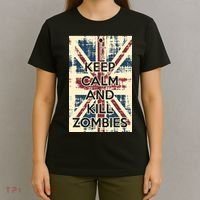 Keep Calm and Kill Zombies Vintage T-Shirt thumb 4