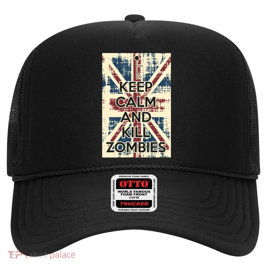 Keep Calm and Kill Zombies Vintage Hat