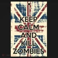 Keep Calm and Kill Zombies Vintage Toddler Hoodie thumb 2