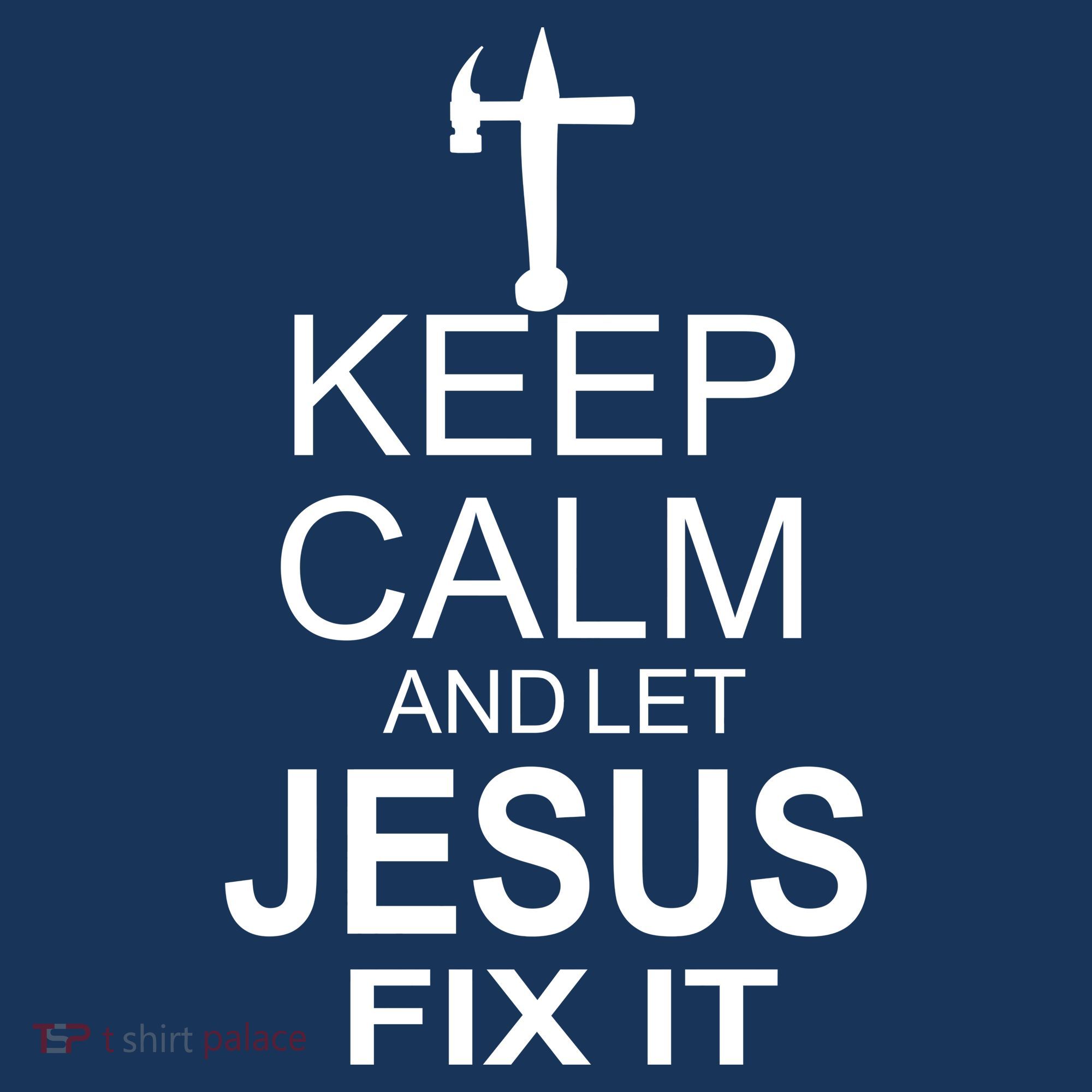 Keep Calm And Let Jesus Fix It Visor