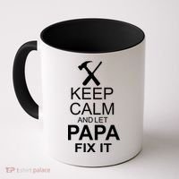 Keep Calm And Let Papa Fix It Coffee Mug thumb 0
