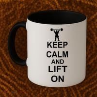 Keep Calm And Lift On Coffee Mug thumb 2
