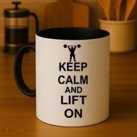 Keep Calm And Lift On Coffee Mug thumb 4