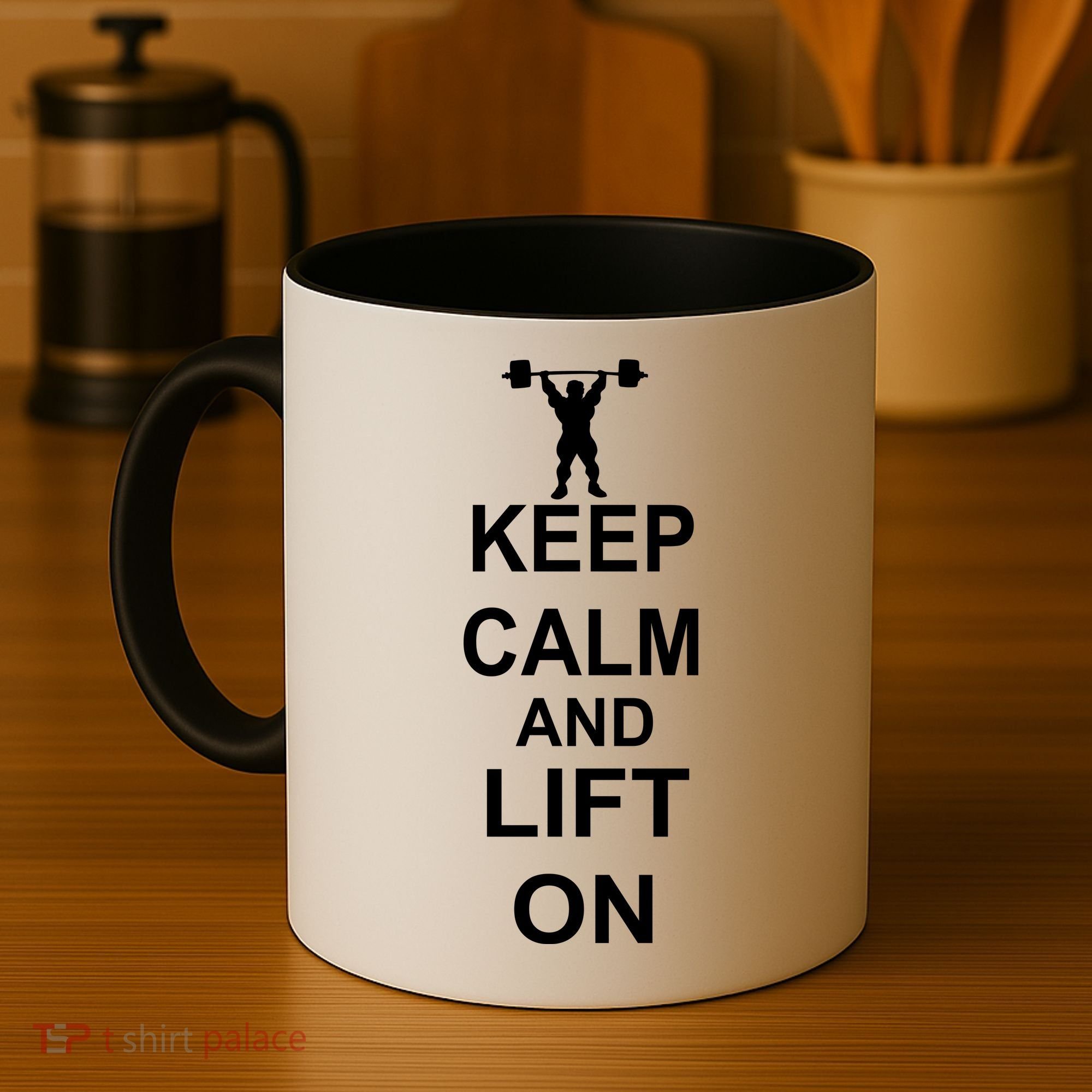 Keep Calm And Lift On Coffee Mug